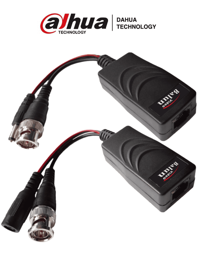 DAHUA PFM802 - Par de Transceptores Pasivos de Hasta 4 Megapíxeles para Video y Energía/ Distancia de Hasta 150 Metros/ Voltaje de Entrada de 12-15V DC/ Cableado por RJ-45/ Conectores BNC y de Energía/ Soporta: HDCVI/TVI/AHD/CVBS/ #MCI2 #ACMD DAHUA PFM802 - Par de Transceptores Pasivos de Hasta 4 Megapíxeles para Video y Energía/ Distancia de Hasta 150 Metros/ Voltaje de Entrada de 12-15V DC/ Cableado por RJ-45/ Conectores BNC y de Energía/ Soporta: HDCVI/TVI/AHD/CVBS/ #MCI2 #ACMD